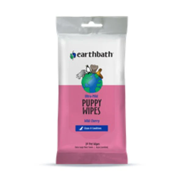 Earthbath Earthbath Mild Puppy Wipes - 30 Count - Image 1