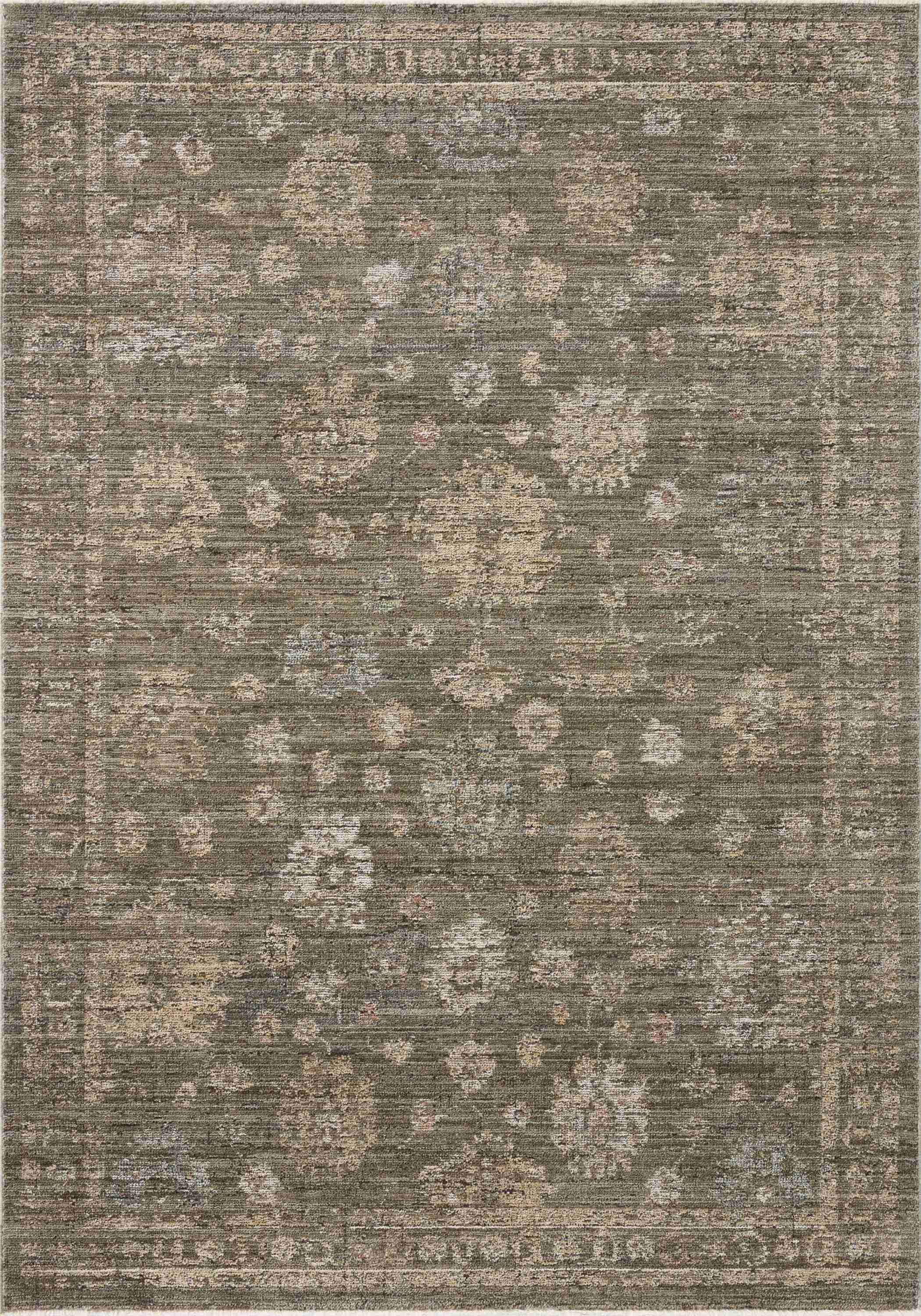 Priscilla Olive / Sand Rug