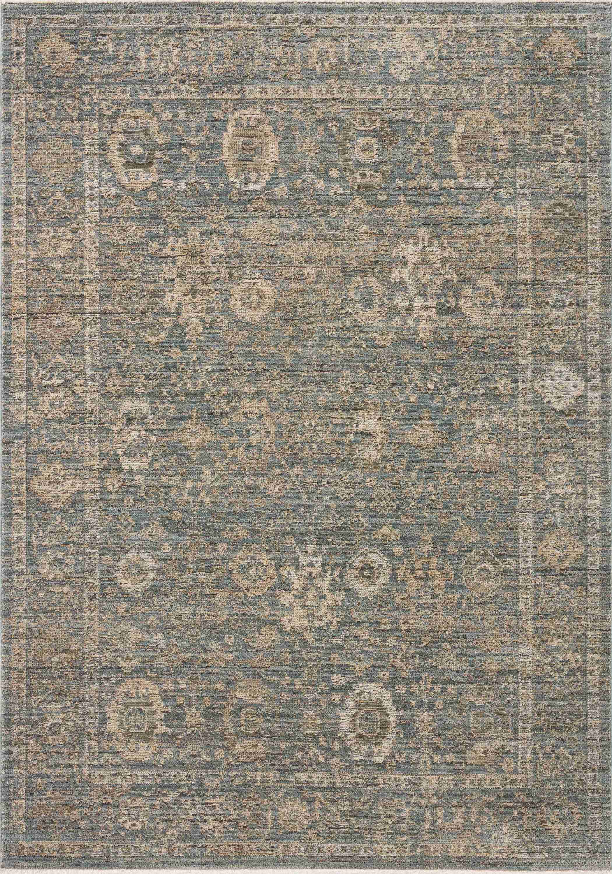 Priscilla Blue / Sand Rug