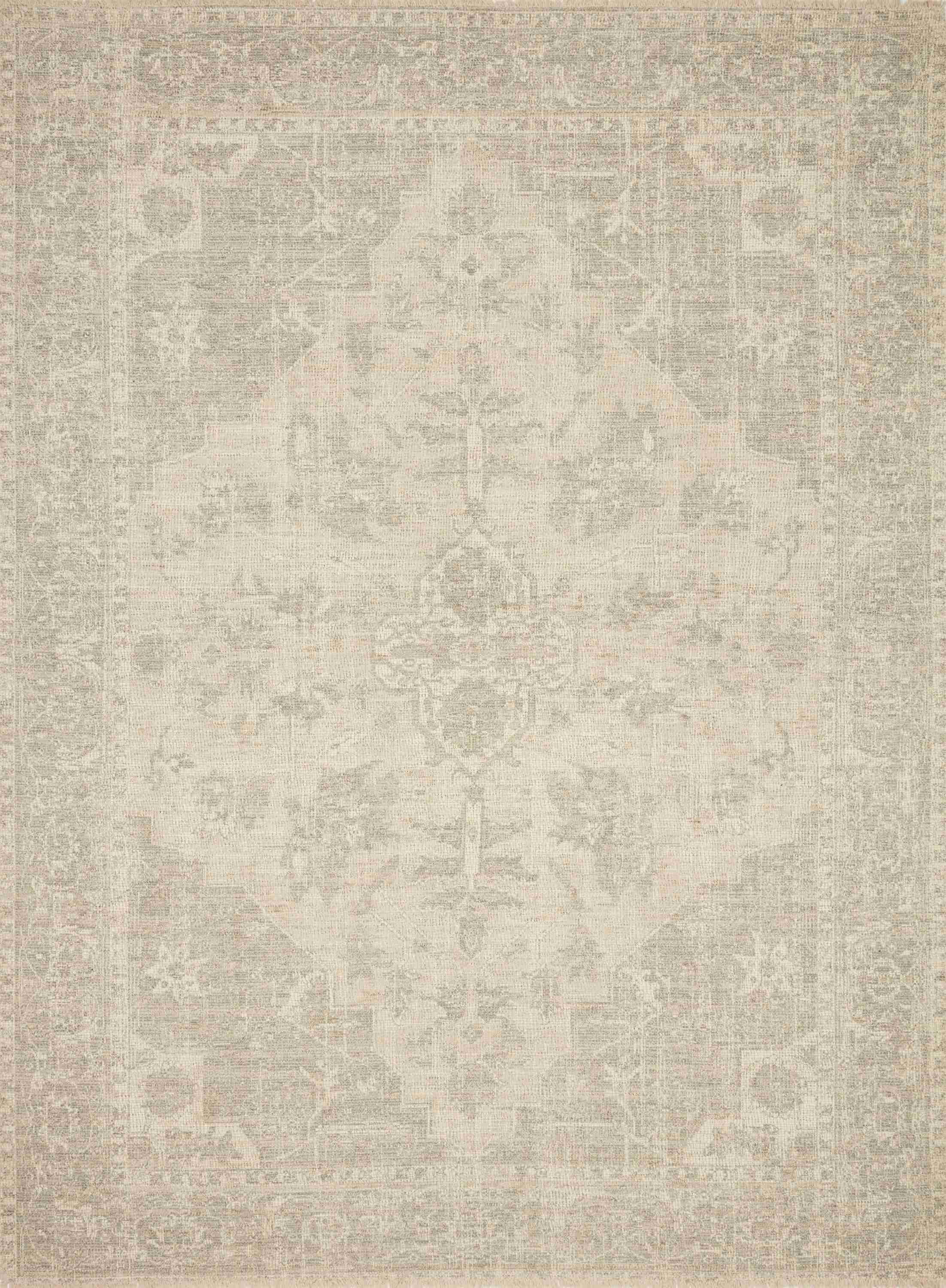 Priya Ivory / Grey Rug - Image 1
