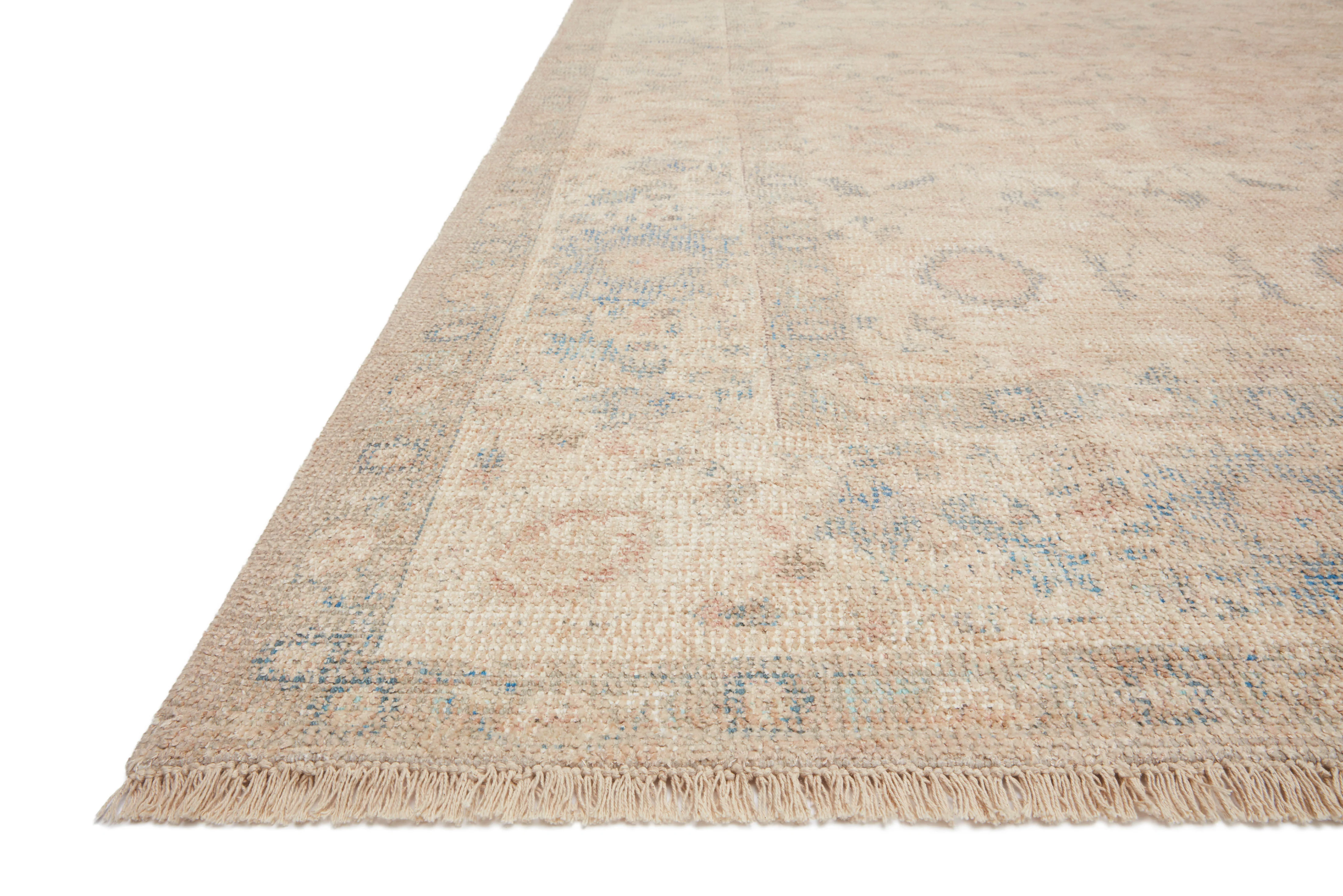Priya Natural / Blue Rug - Image 2