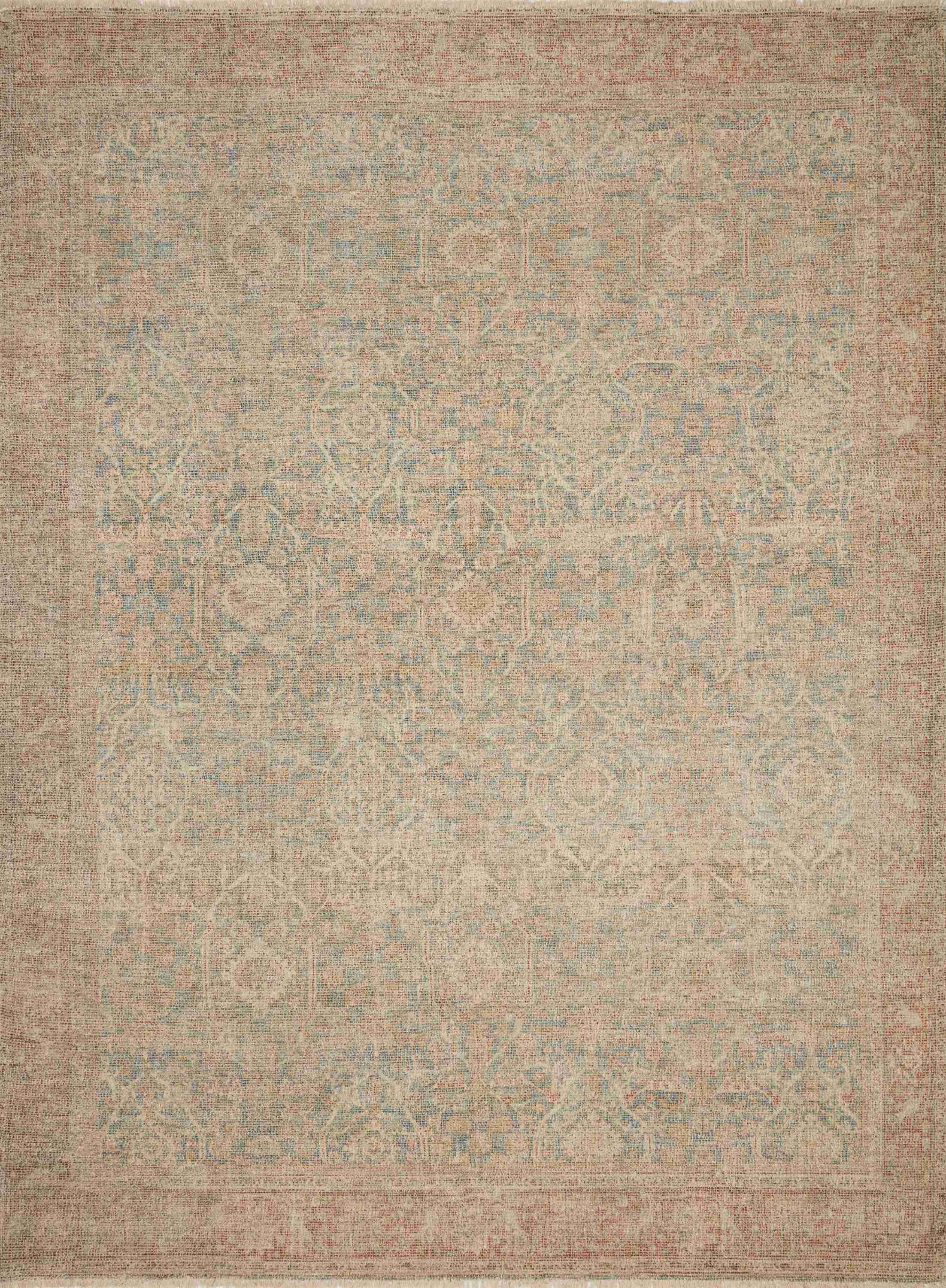 Priya Denim / Rust Rug - Image 1