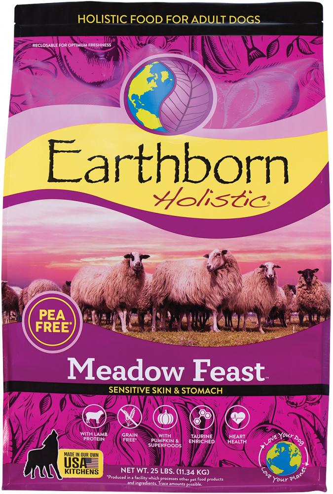Earthborn 12.5 lbs Meadow Feast Grain Free Pea Free Dog Food - Image 1