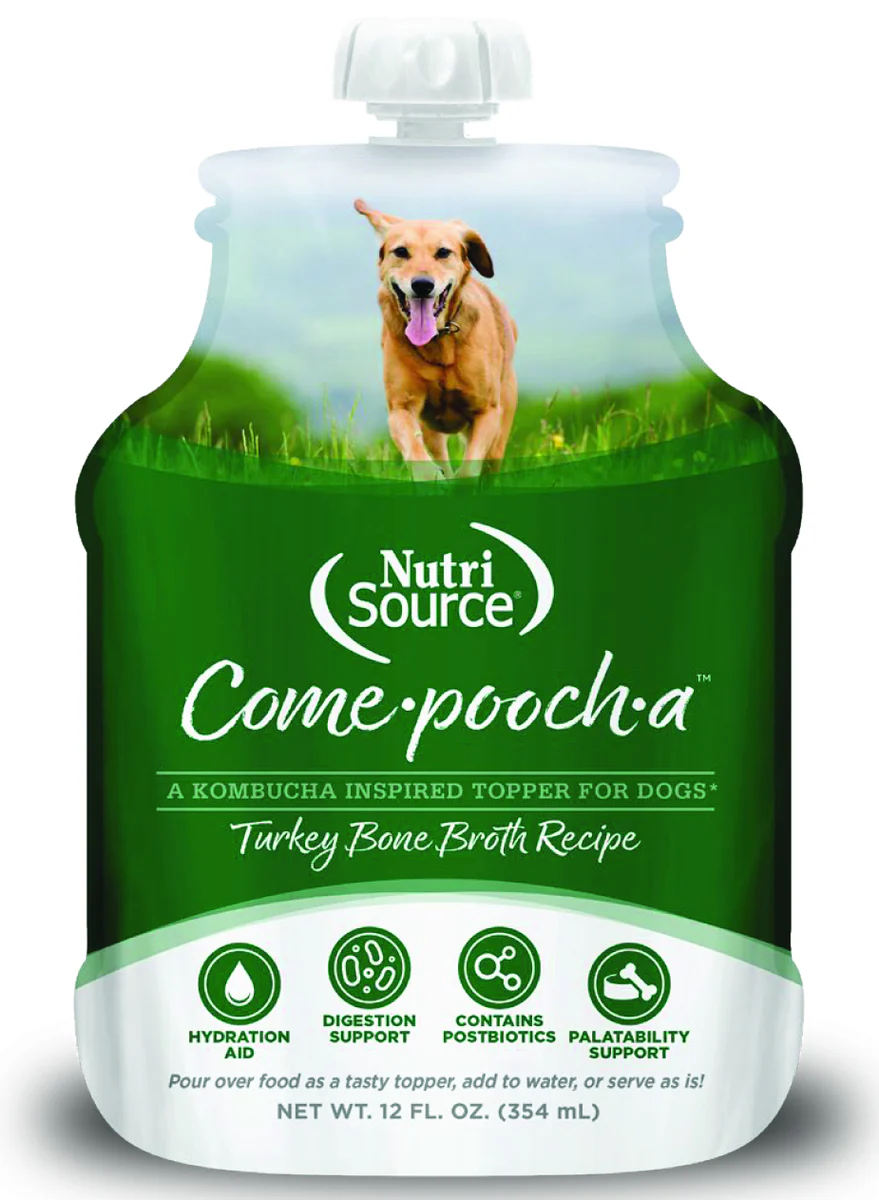 Nutri Source 12oz Come Pooch-A Broth Turkey Recipe Dog Food - Image 1