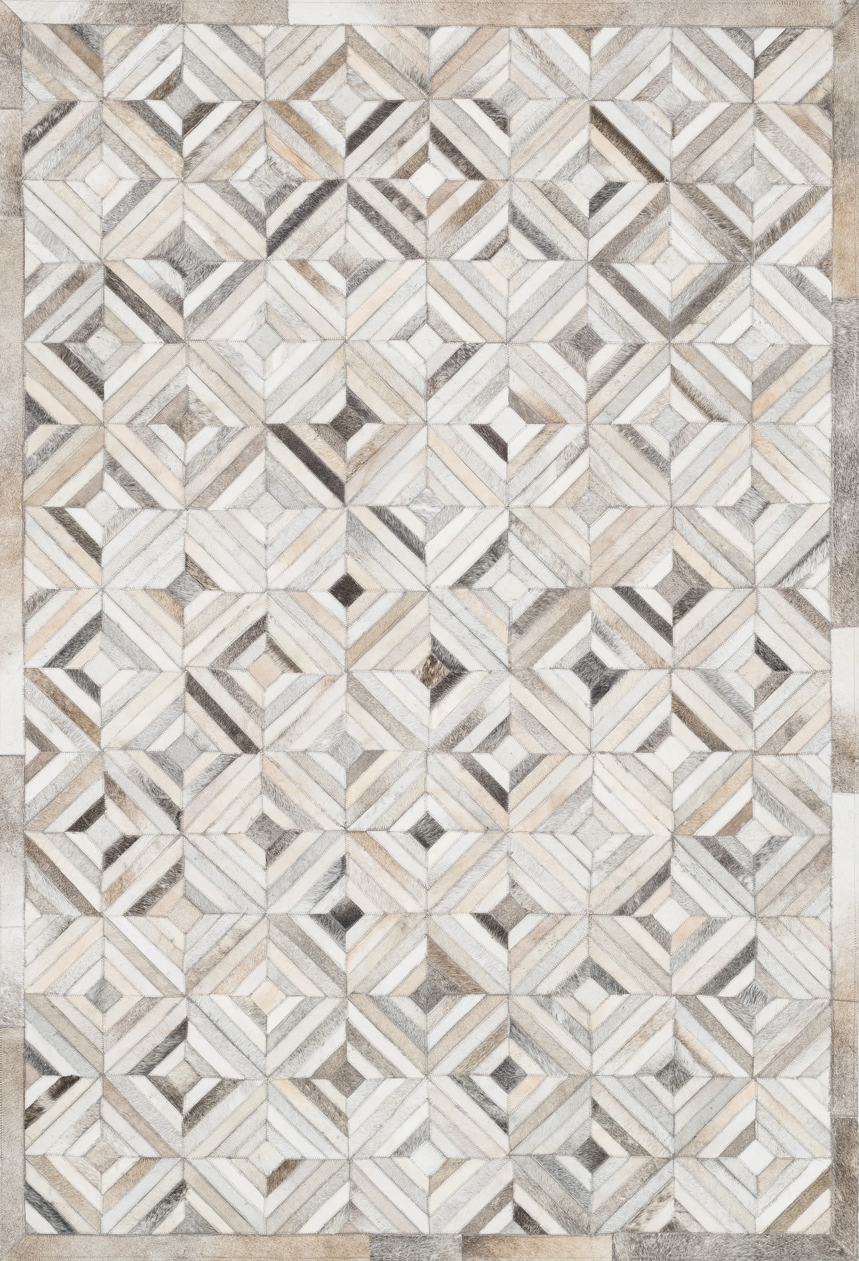Promenade Ivory / Grey Rug - Image 1