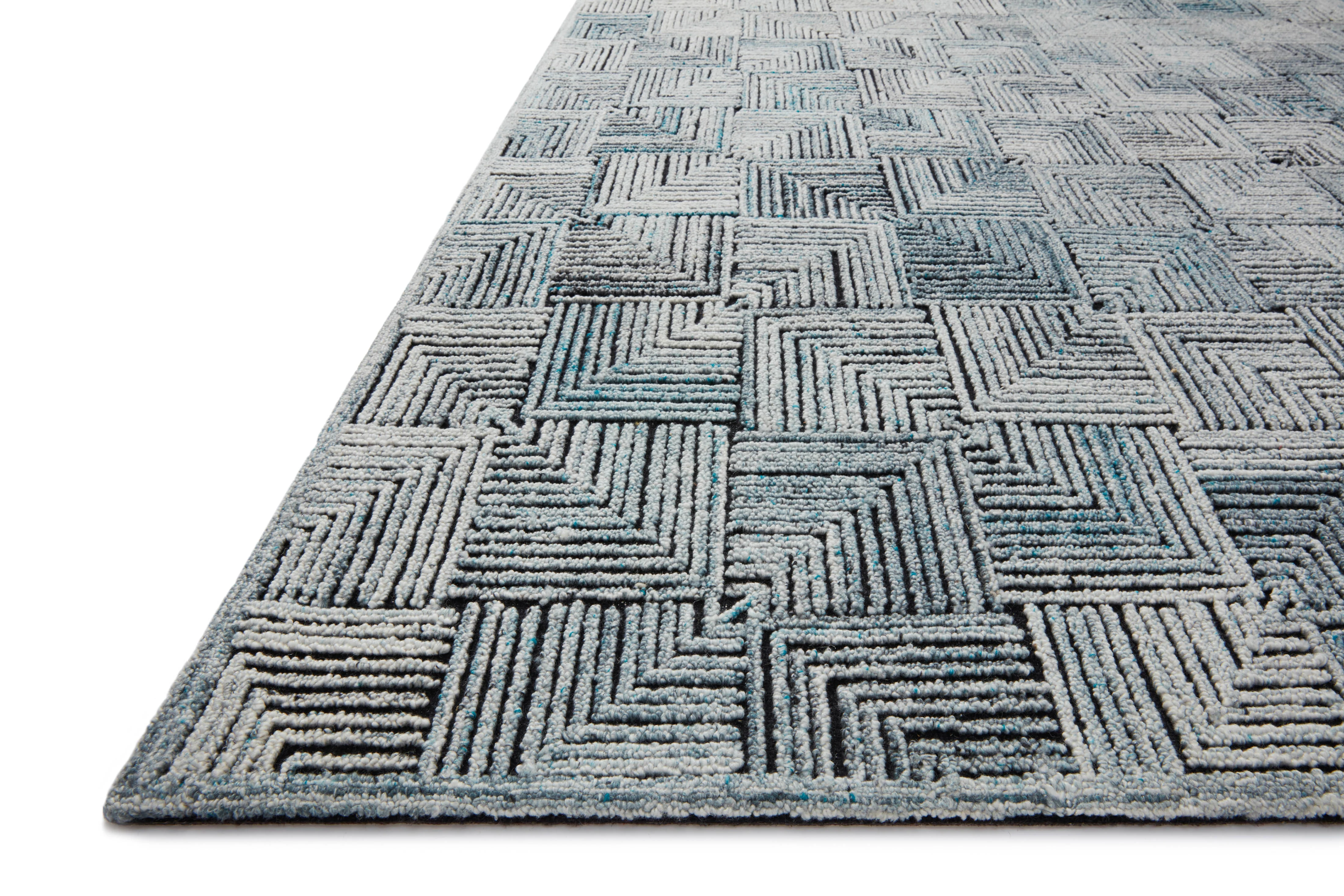 Prescott Arctic Blue Rug - Image 2