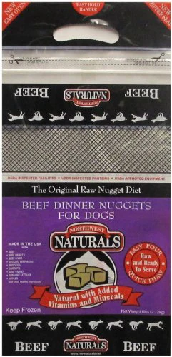 Northwest Naturals Raw Frozen Nuggets - Image 1