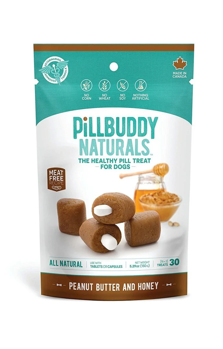 Presidio Pill Buddy Natural Oill Treat for Dogs 5.29oz Honey Peanut Butter - Image 1