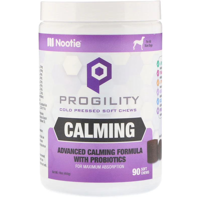 Nootie 64102222 Progility Max Calm Melatonin for Dog - 90 Count - Image 1