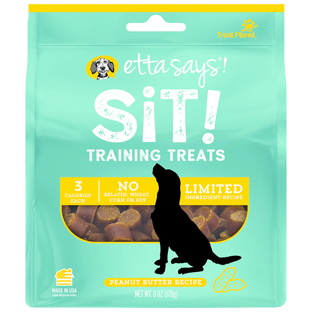 Etta Says Sit Training Peanut Butter Dog Treat - 6 oz - Image 1