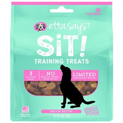 Etta Says 41400813 Sit Training Bacon Dog Treat - 6 oz - Image 1