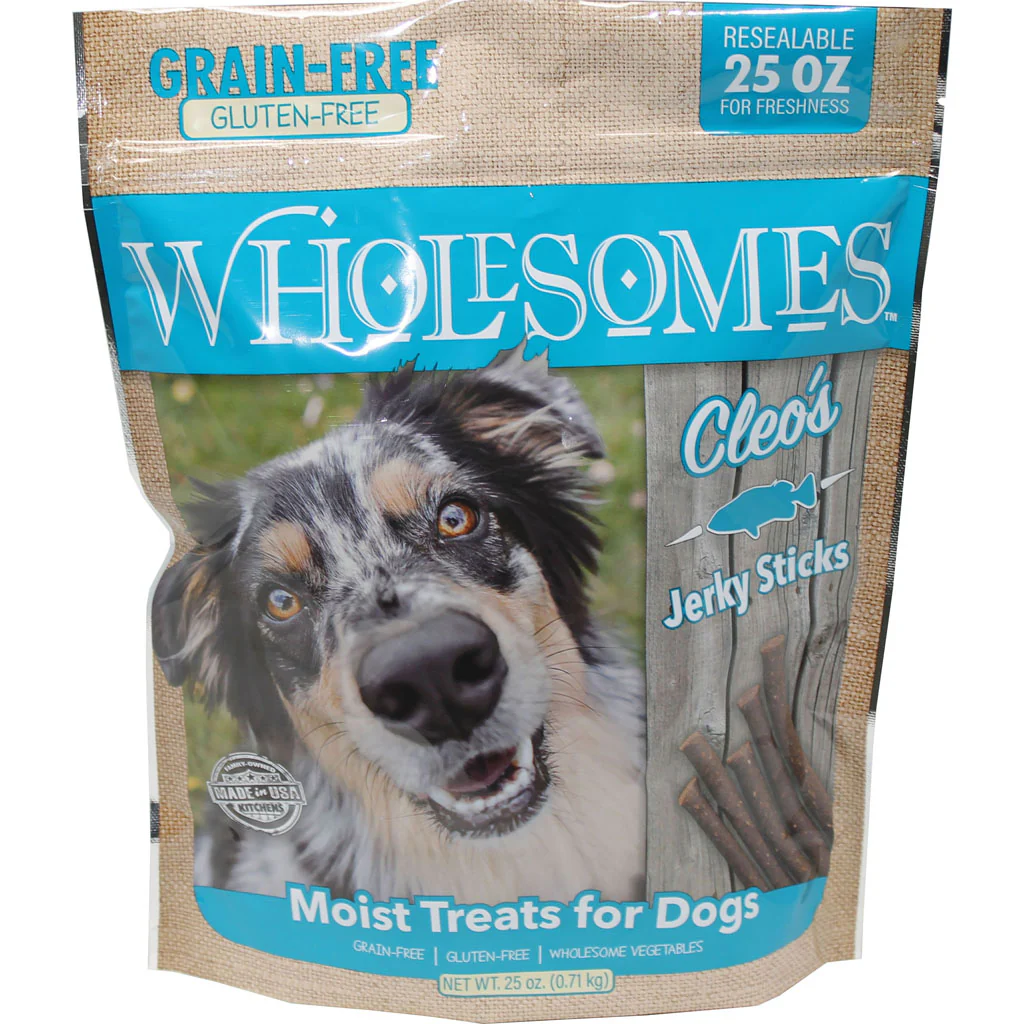Sport Mix 40272701 25 oz Wholesomes Grain Free Jerky Sticks Cleo Dog Food - Image 1