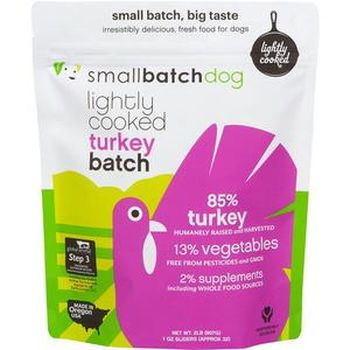 Small Batch 2lb Cooked Turkey Food - Image 1