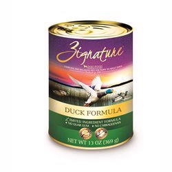 Zignature Grain-Free Duck Canned Dog Food 13oz - Image 1