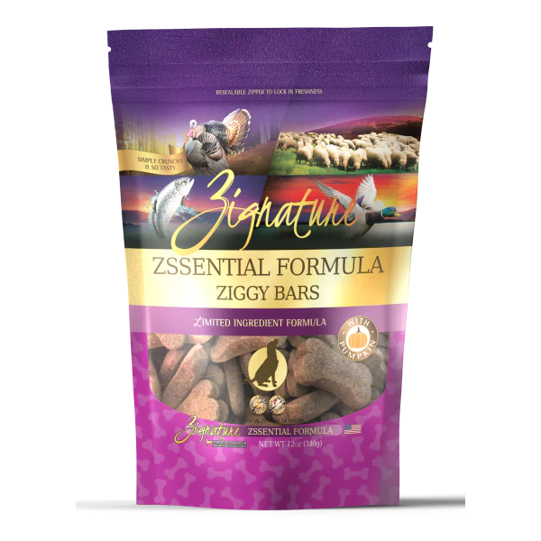 Zignature Zssential Formula Biscuit Dog Treat 12oz  Purple (13244) - Image 1