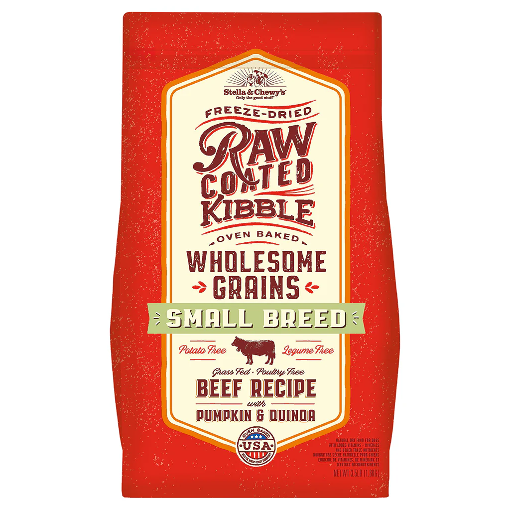 Stella & Chewy’s 3.5 lbs Small Breed Dry Raw Coated Wholesome Grain for Dog