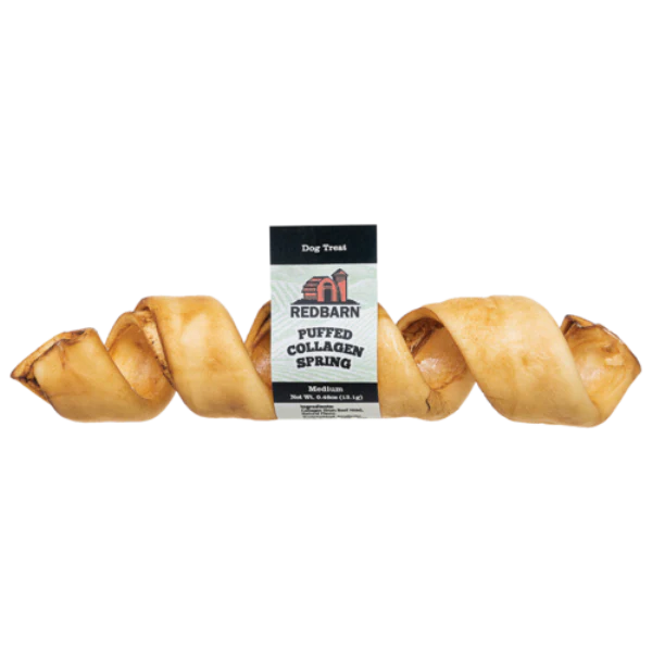 Redbarn 6-7 in. Grain Free Collegan Puffed Spring for Dogs - Image 1