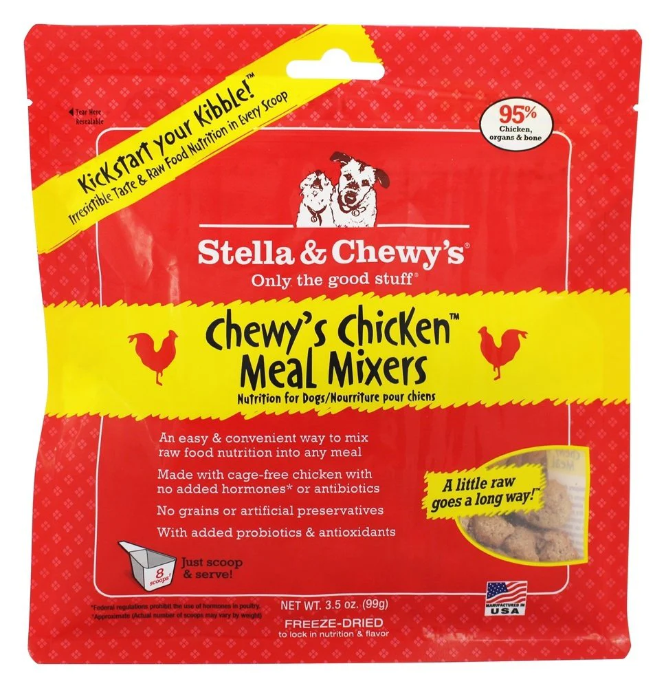 Stella & Chewy s Meal Mixers Chicken Grain-Free Dry Dog Food Topper  3.5 oz - Image 1