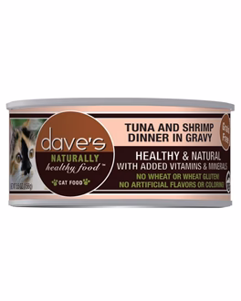 DAVES Can Cat GF Tuna Sh 24x5.5 Multi-Colored - Image 1