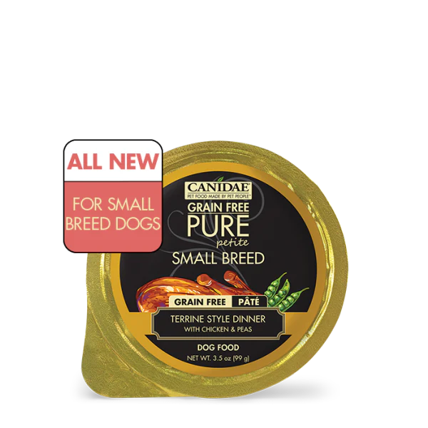 Canidae-pure-canidae Pure Petite Small Breed Pte Wet Food- Chicken/peas 3.5 Oz - Image 1