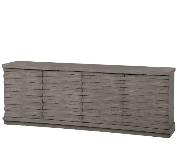 PUR#76 PARKER HOUSE - PURE MODERN 76 IN. ANGLED DOOR TV CONSOLE - Image 1