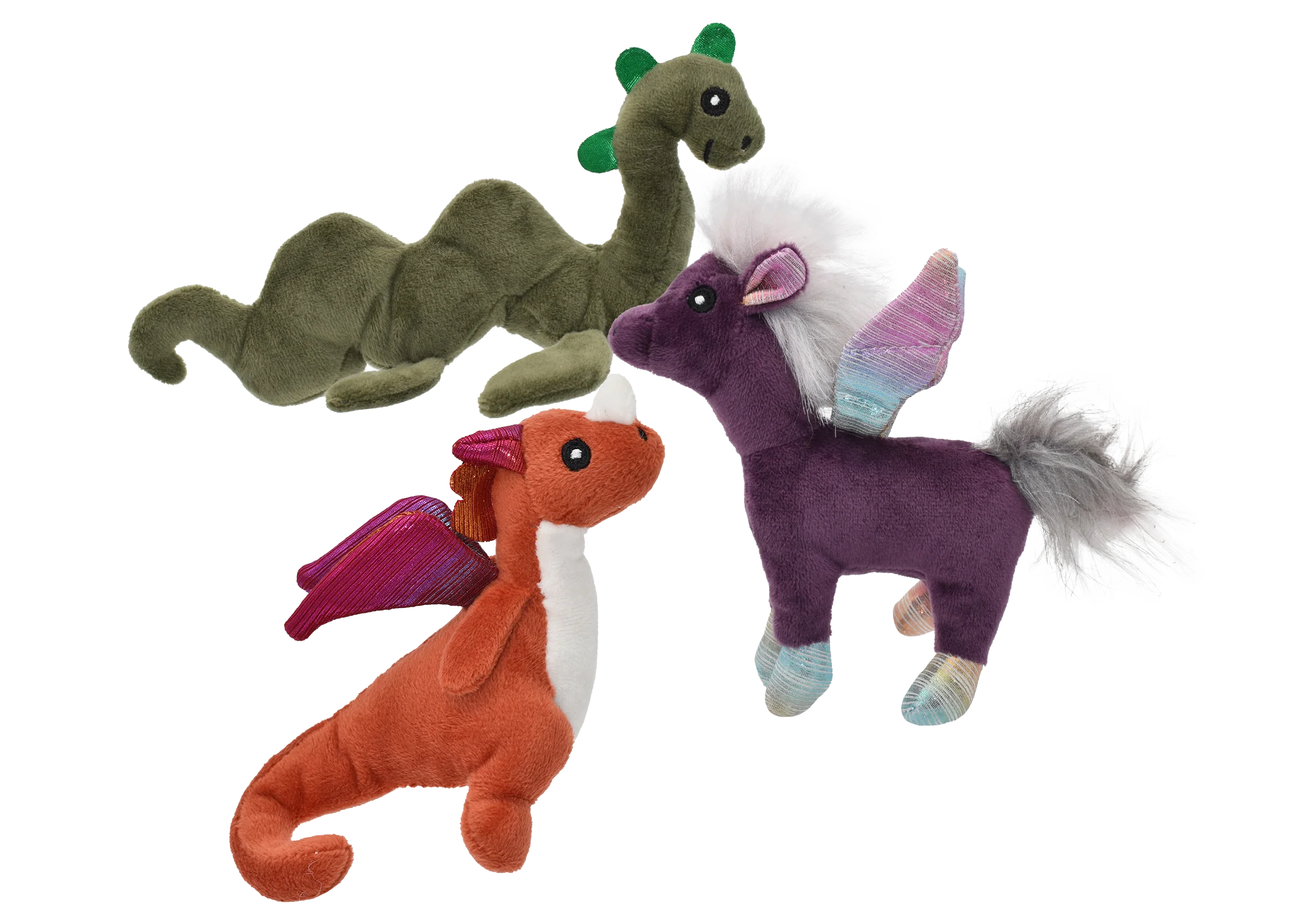 Multipet Cat Plush Toy Mythical Creatures Mini Assorted - Image 1
