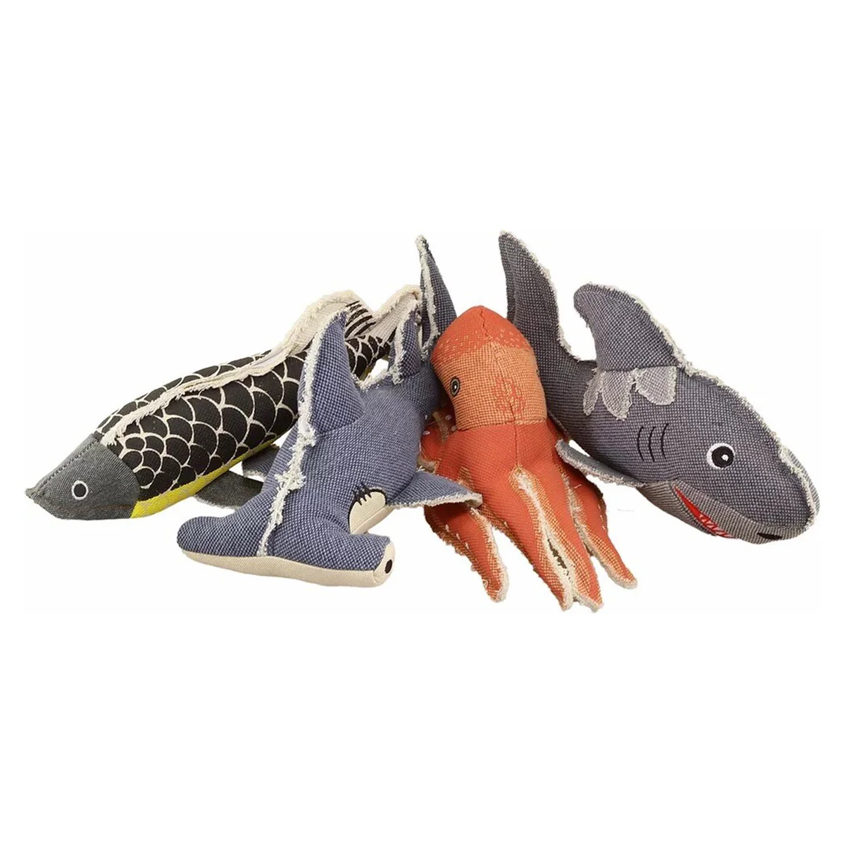 Petsport Reel Big Fish Dog Toy, Assorted - Image 1