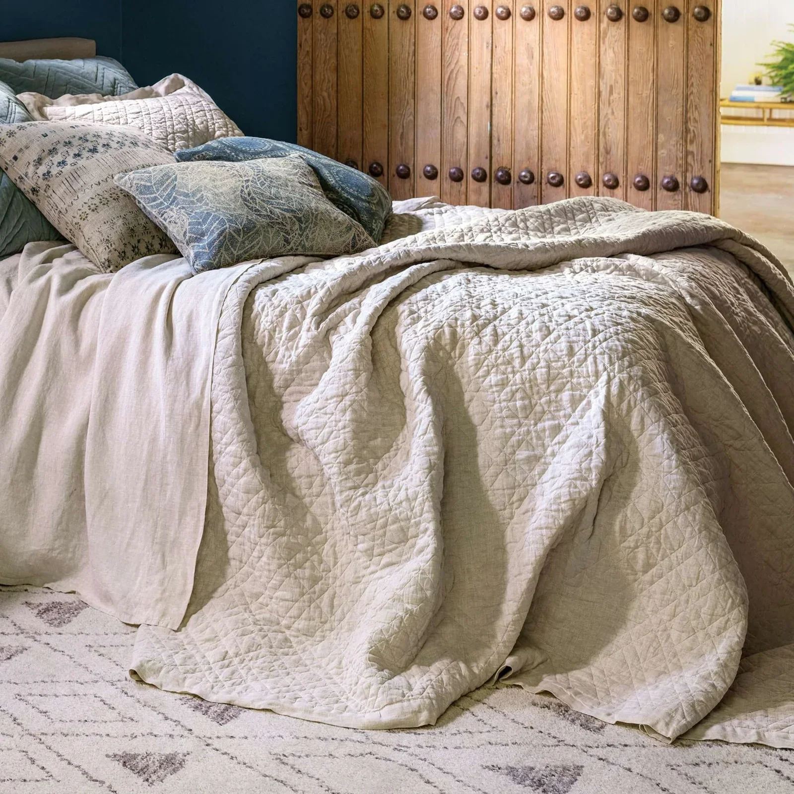 Linen Natural Quilt - Image 3