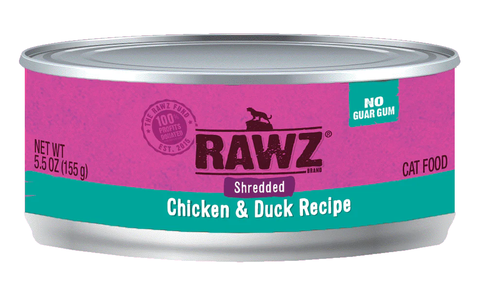 Rawz Shreds Cat Food   3oz Chicken and Duck - Image 1