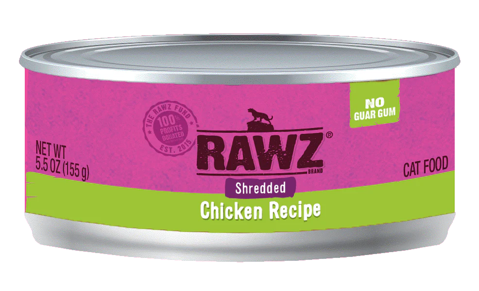 Rawz Shreds Cat Food   3oz Chicken - Image 1