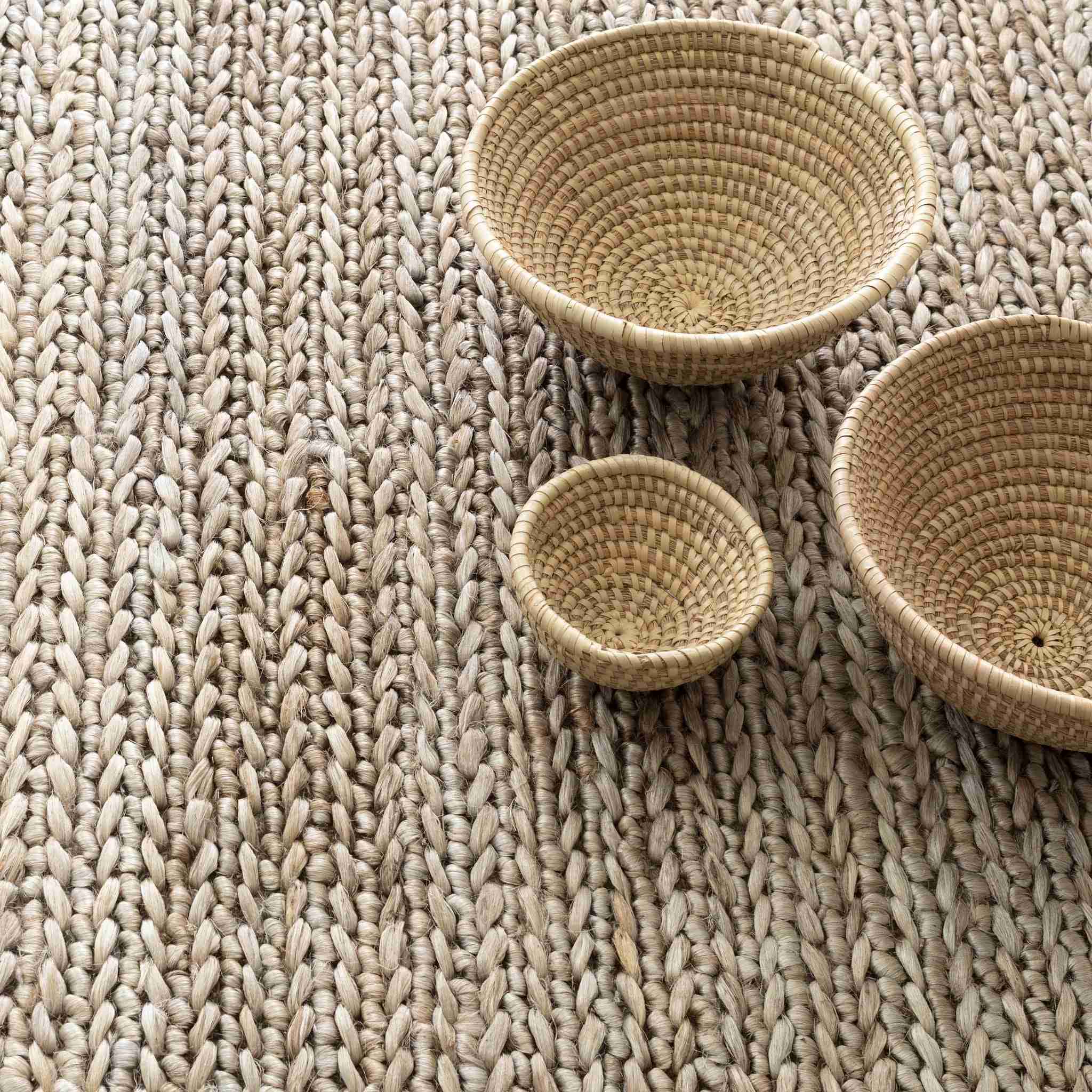 Jute Handwoven Seaglass Rug - Image 2