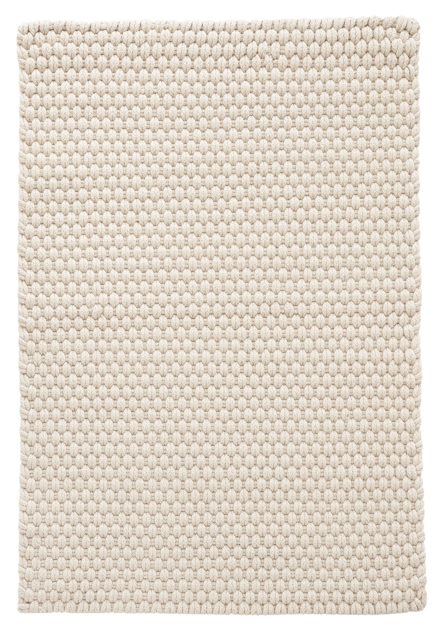 Rope Ivory Handwoven Indoor/Outdoor Rug - Image 1