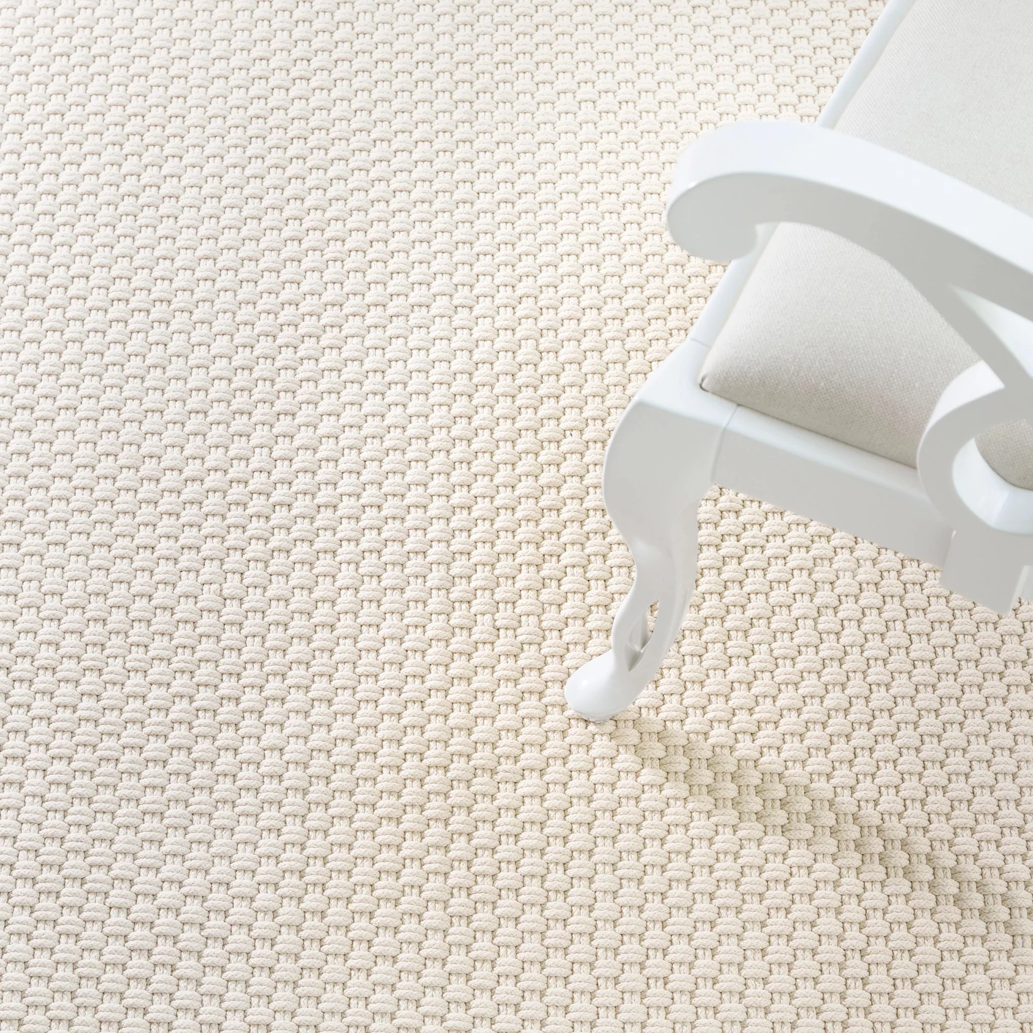 Rope Ivory Handwoven Indoor/Outdoor Rug - Image 2
