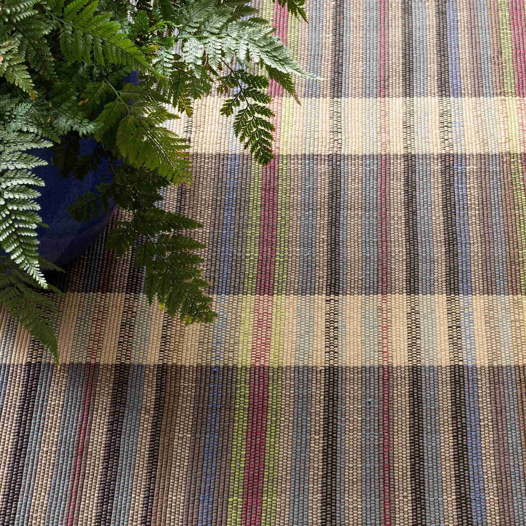 Swedish Rag Handwoven Indoor/Outdoor Rug - Image 2