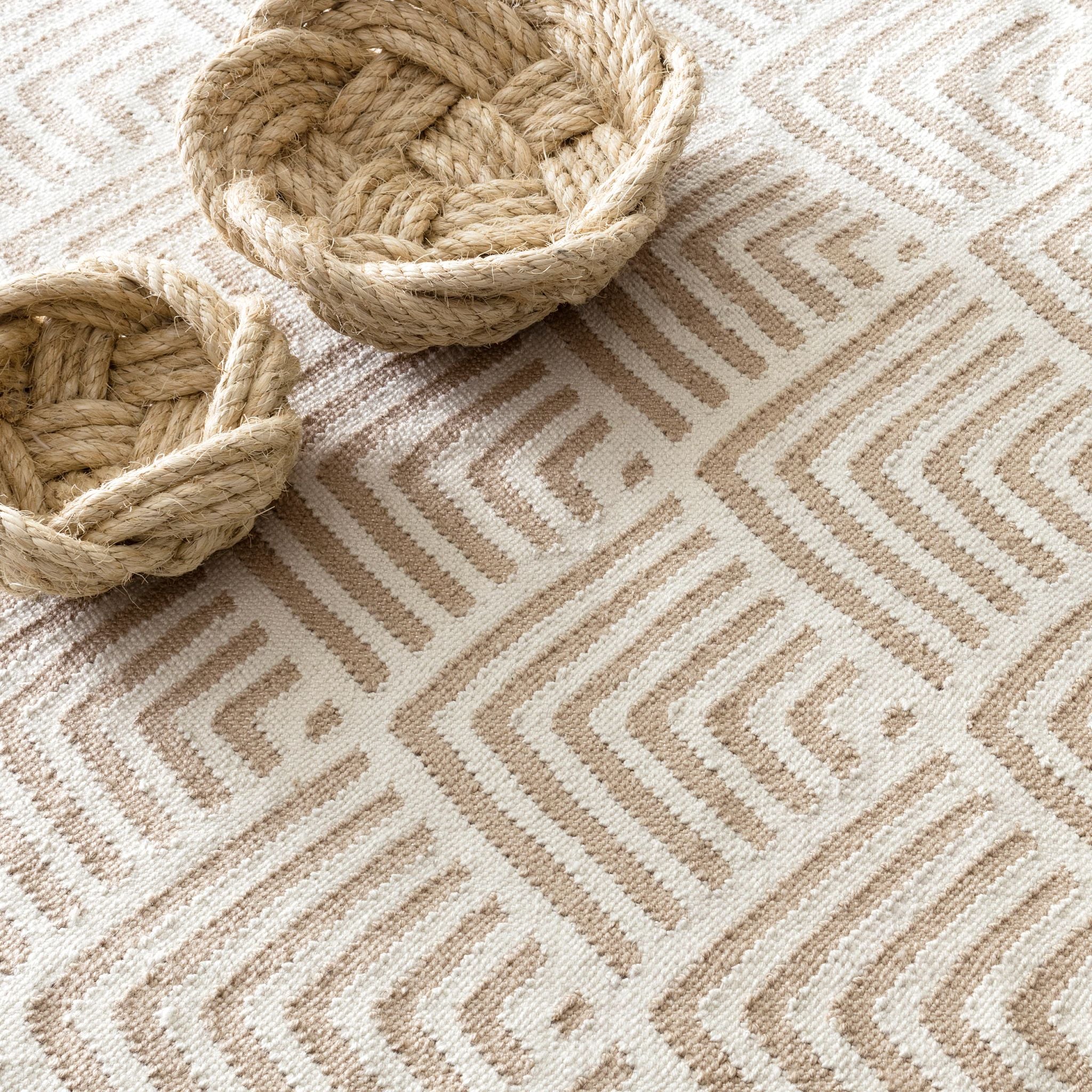 Cleo Cement Handwoven Indoor/Outdoor Rug - Image 2