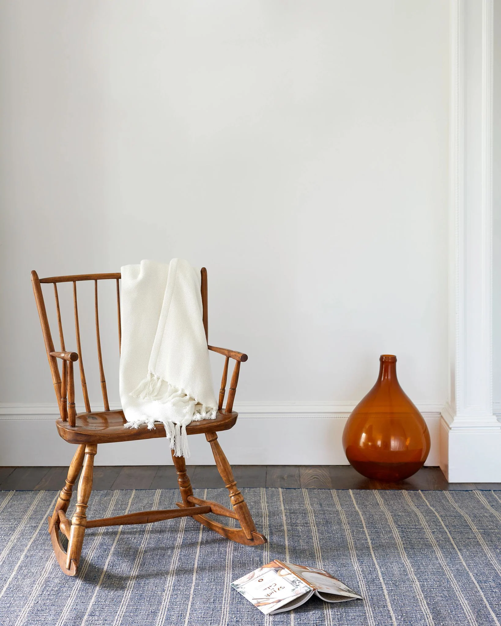 Samson Navy Handwoven Indoor/Outdoor Rug - Image 3