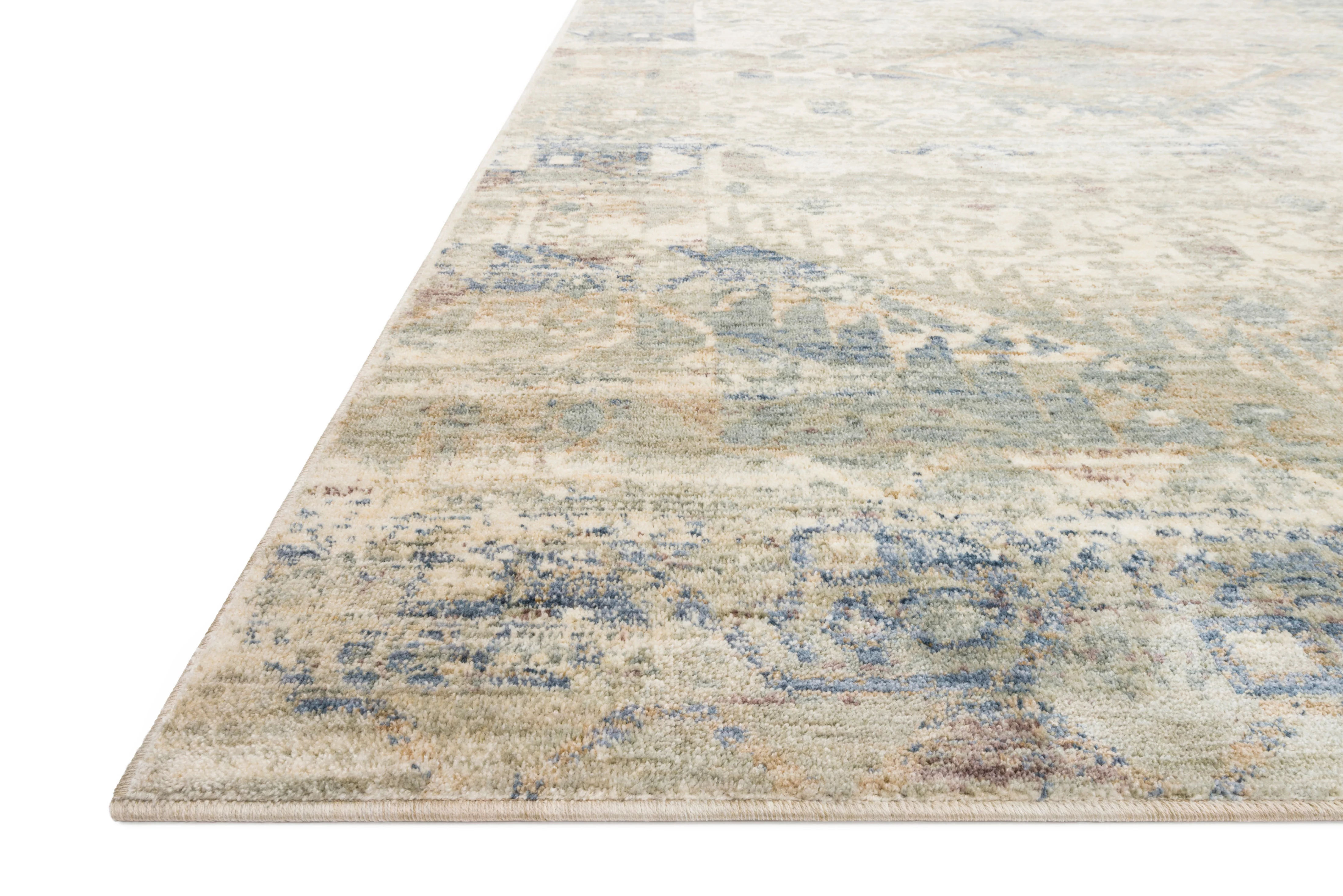 Revere Ivory / Blue Rug - Image 2