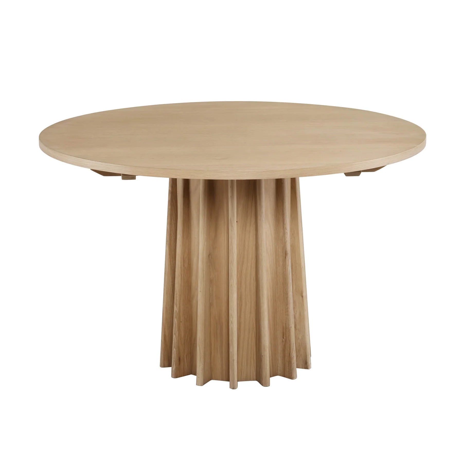 Fluted Entry or Dining Table - Image 1