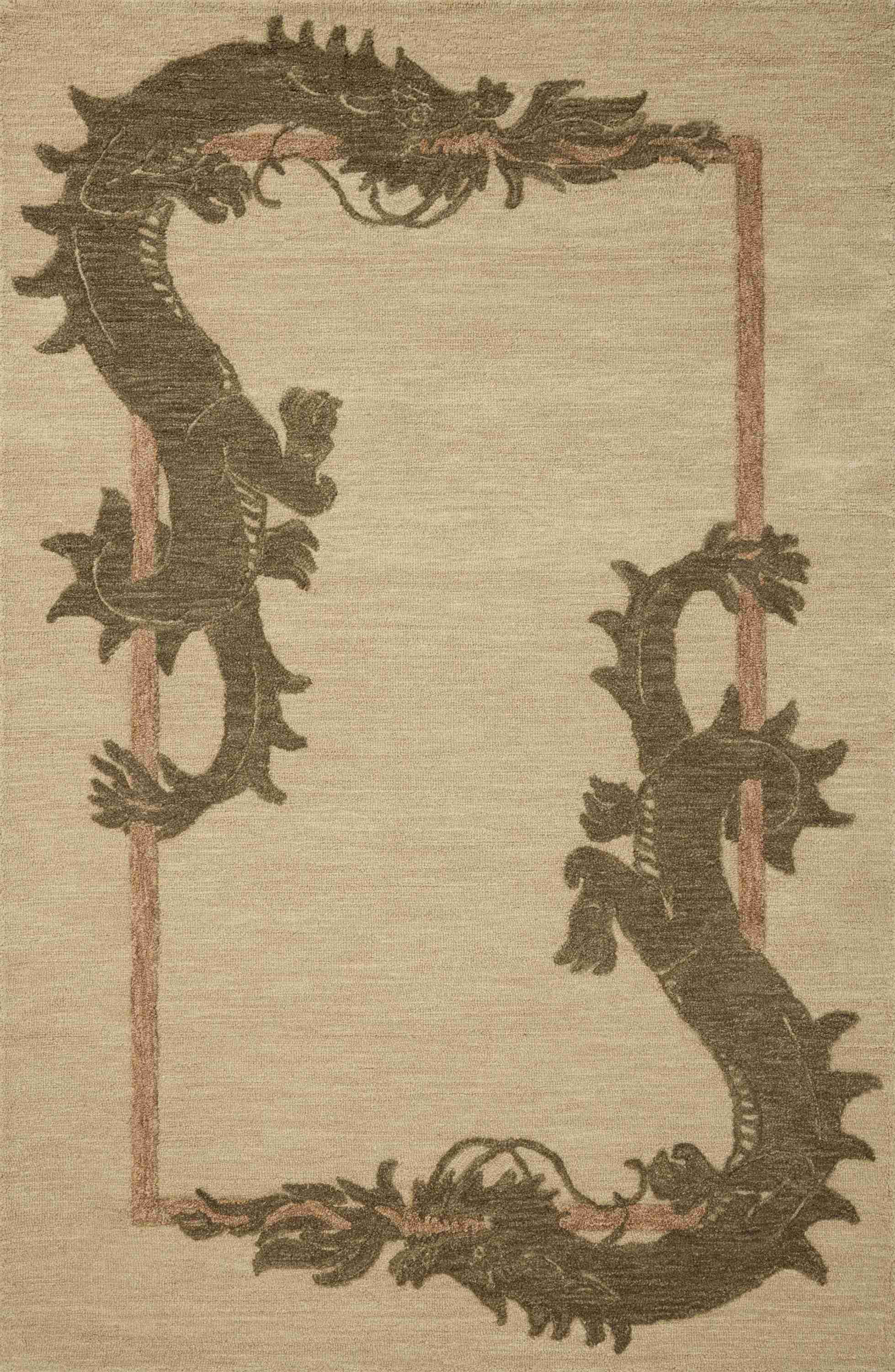 Brigette Romanek x Loloi Romi Natural / Olive Rug