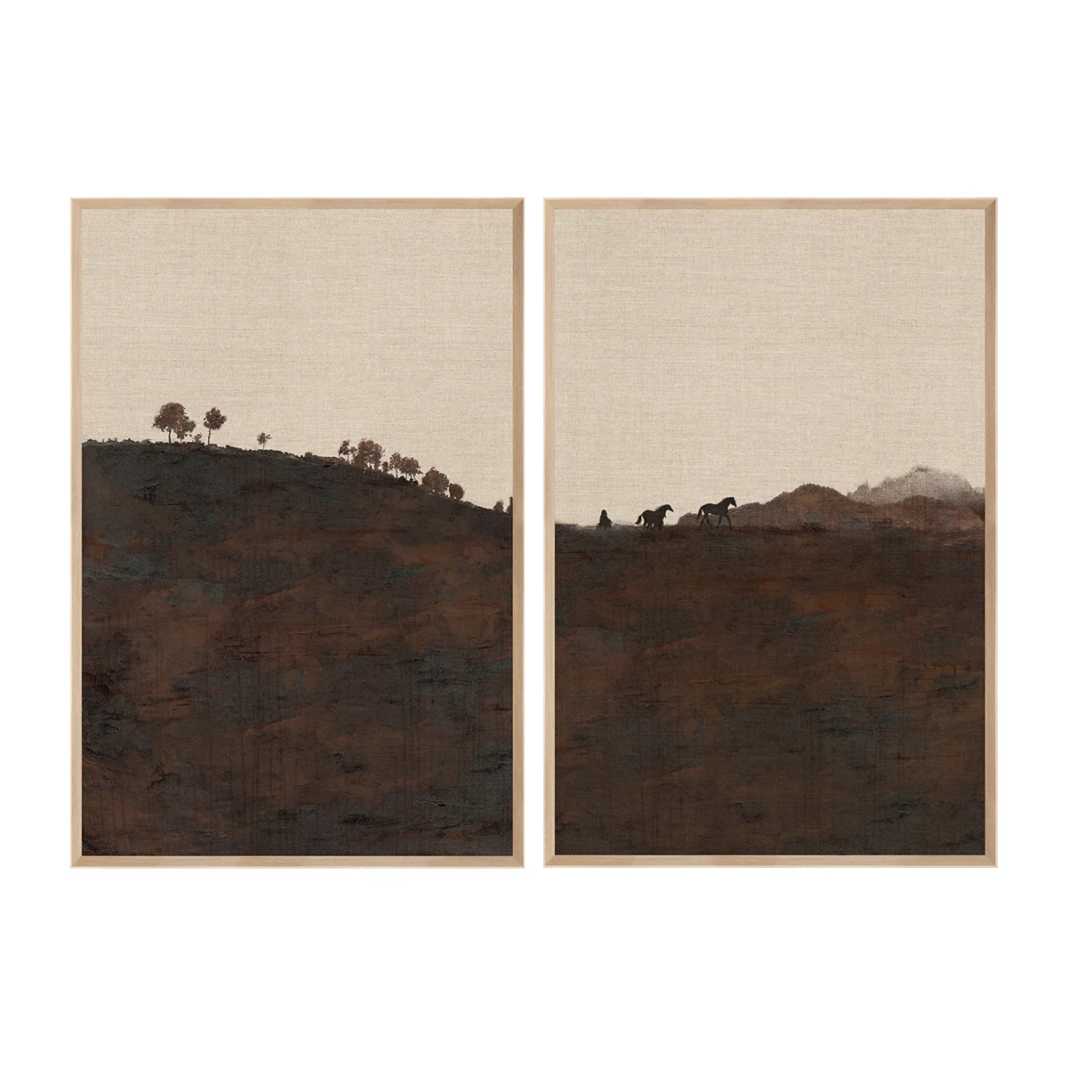Running Horses - Image 1