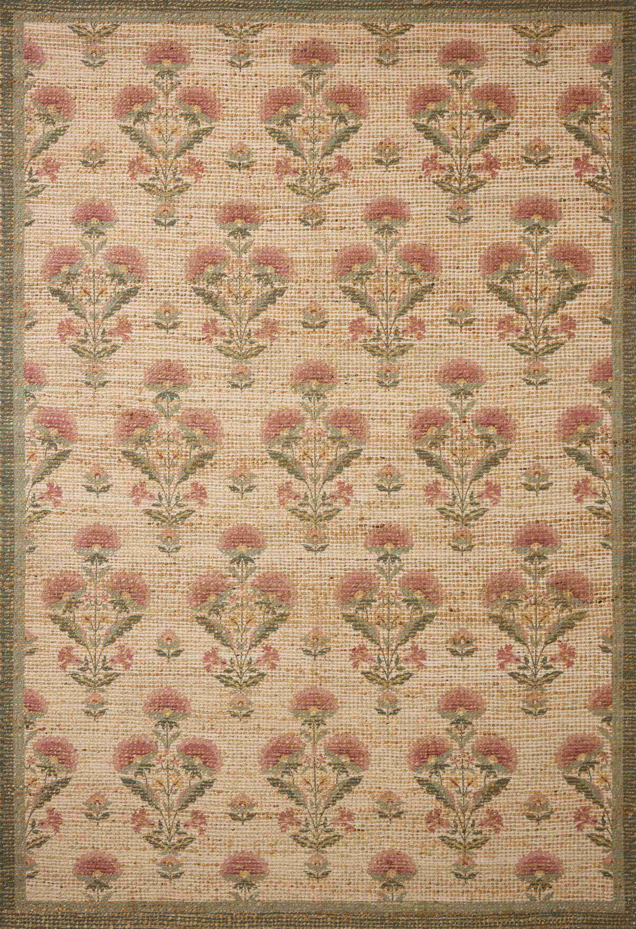 Chris Loves Julia x Loloi Rue Sage / Blush Rug - Image 1