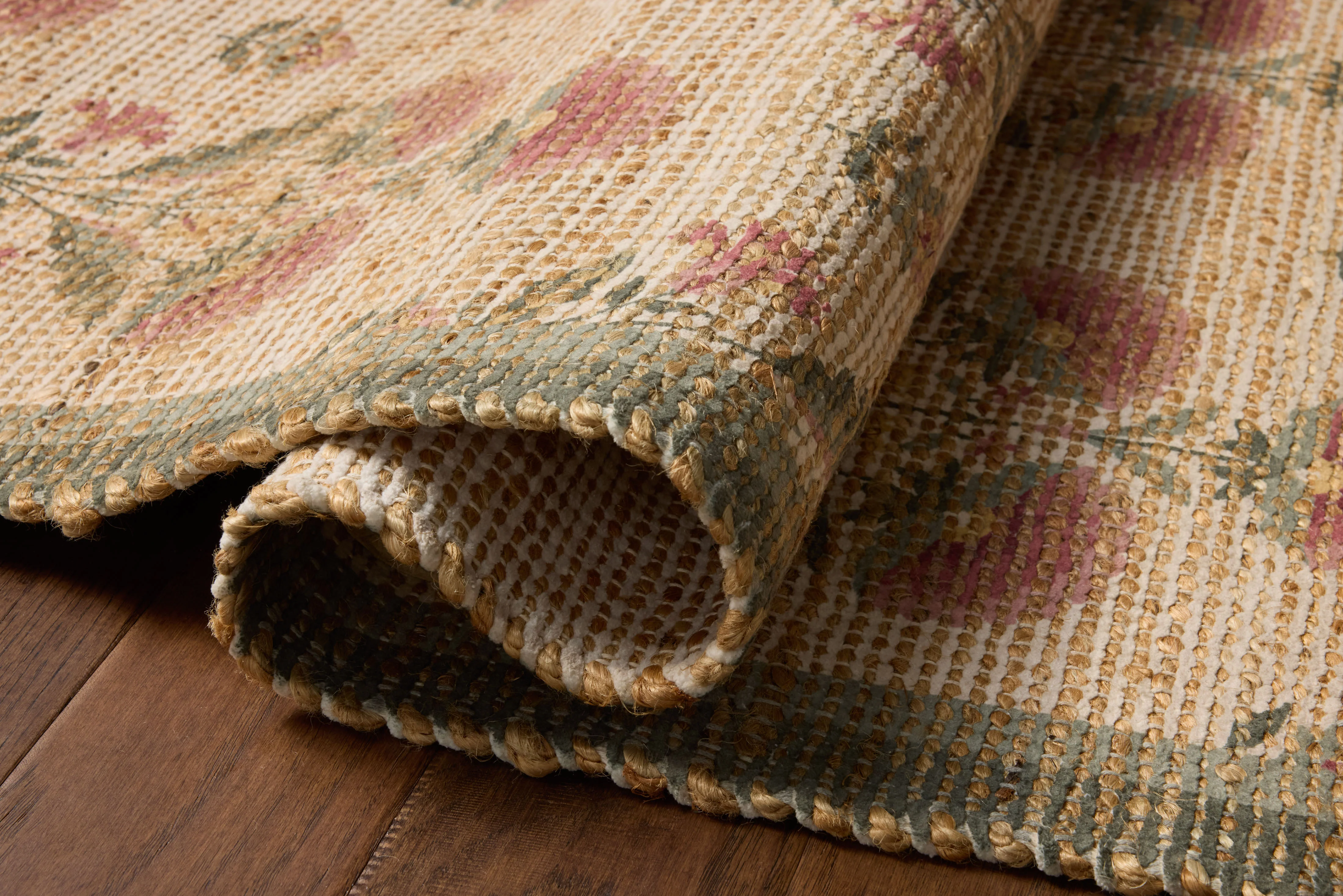 Chris Loves Julia x Loloi Rue Sage / Blush Rug - Image 3