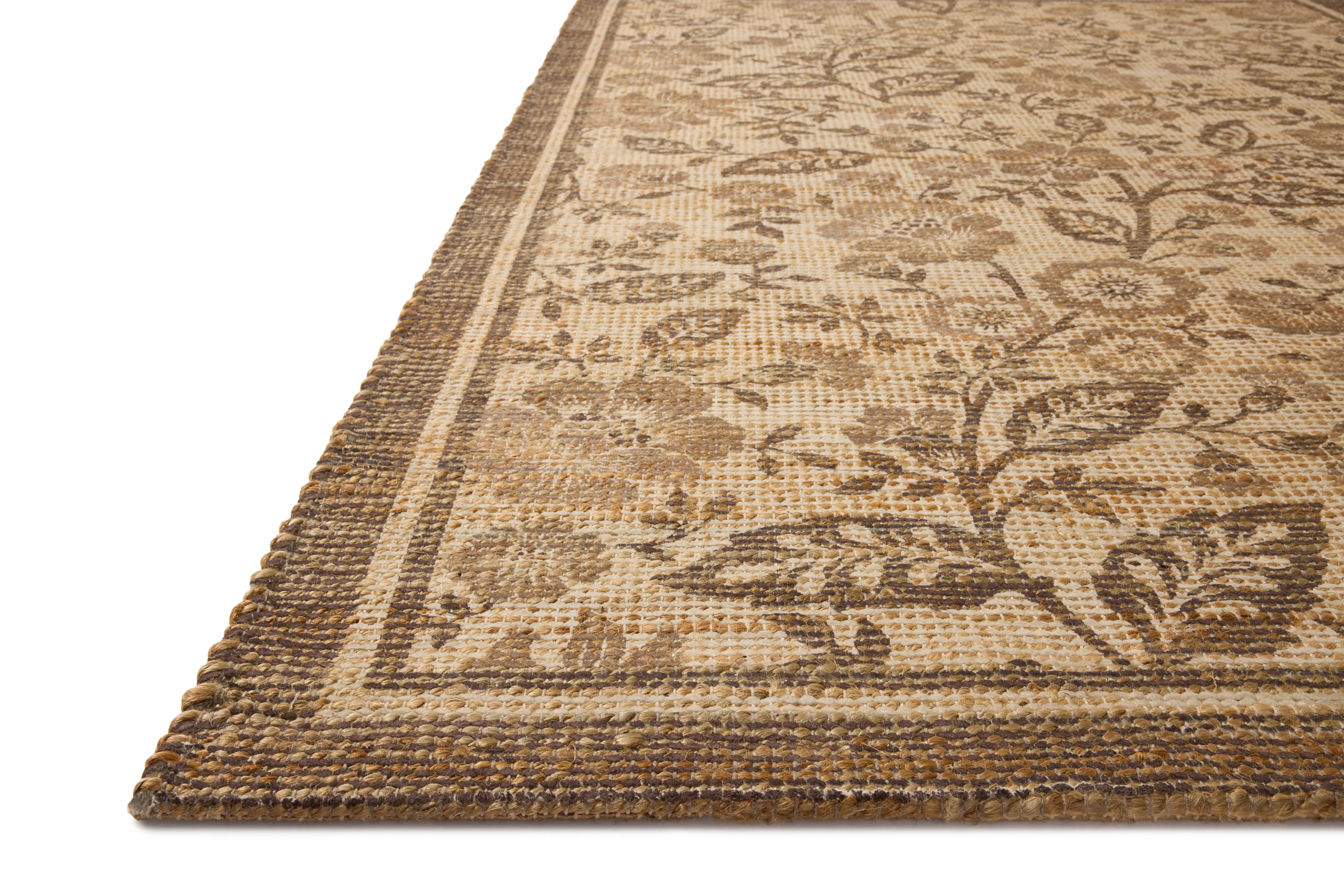 Chris Loves Julia x Loloi Rue Bark / Mocha Rug - Image 2