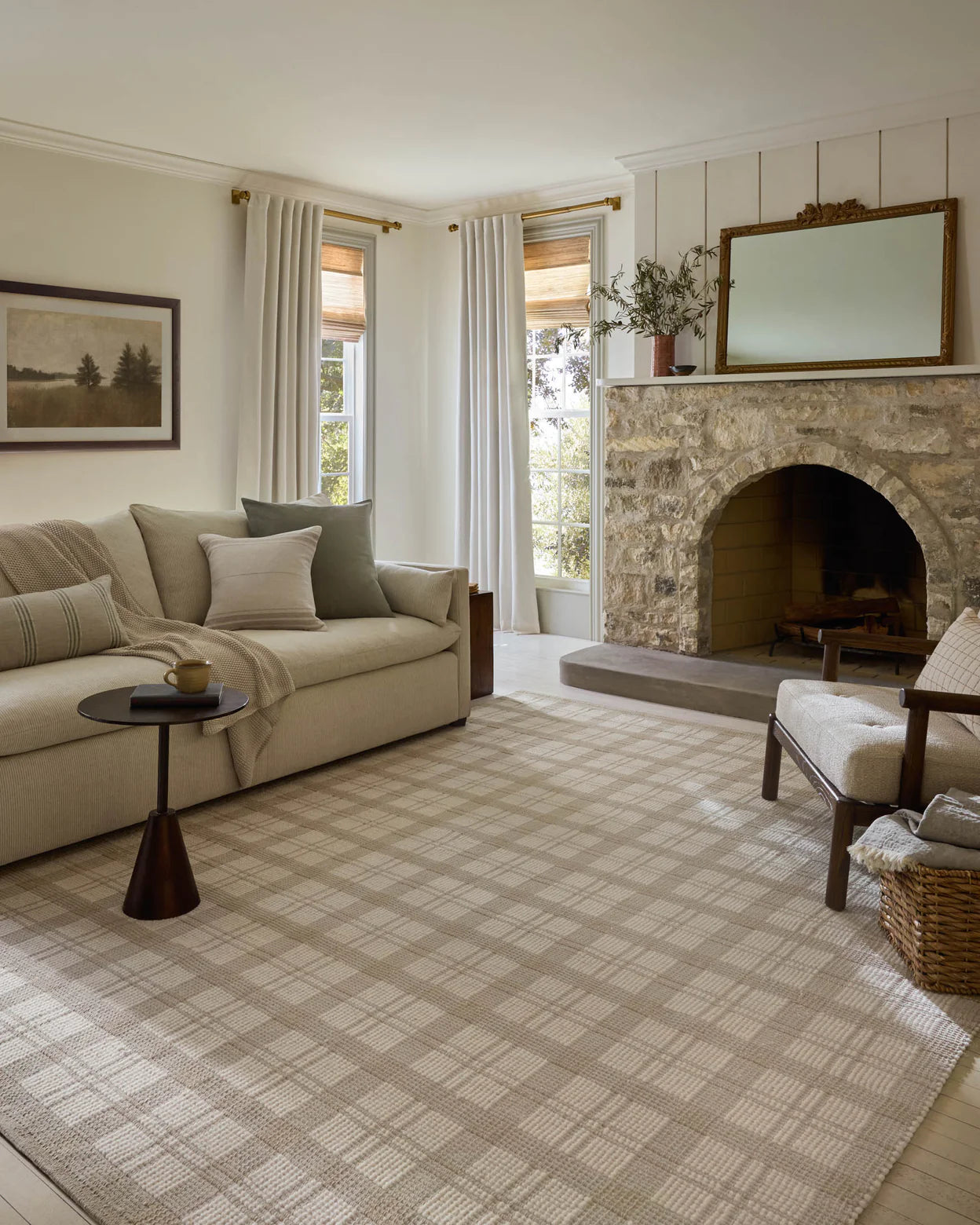 Magnolia Home by Joanna Gaines x Loloi Ryder Beige / Ivory Rug - Image 2