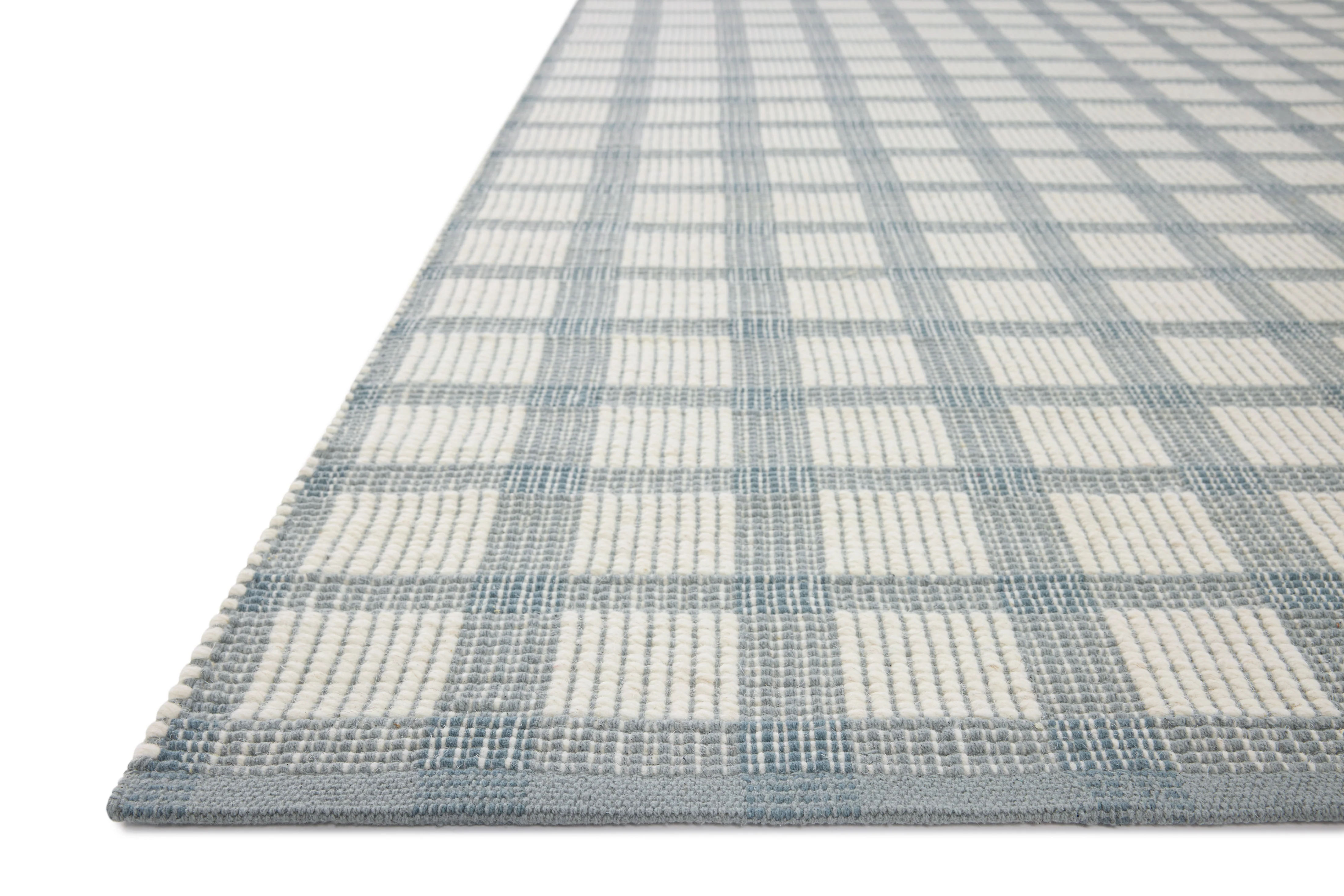 Magnolia Home by Joanna Gaines x Loloi Ryder Blue / Ivory Rug - Image 2