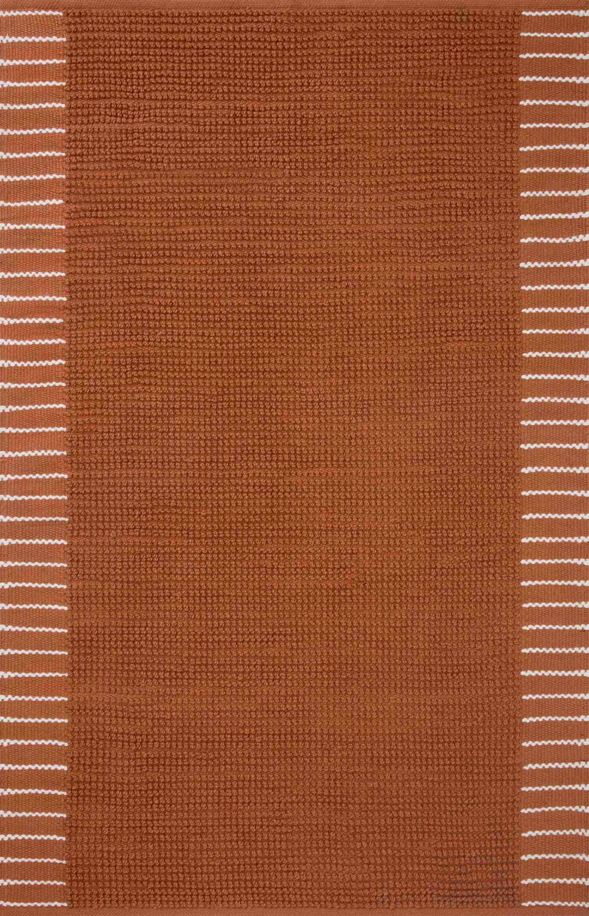 Magnolia Home by Joanna Gaines x Loloi Sadie Terracotta Rug - Image 1