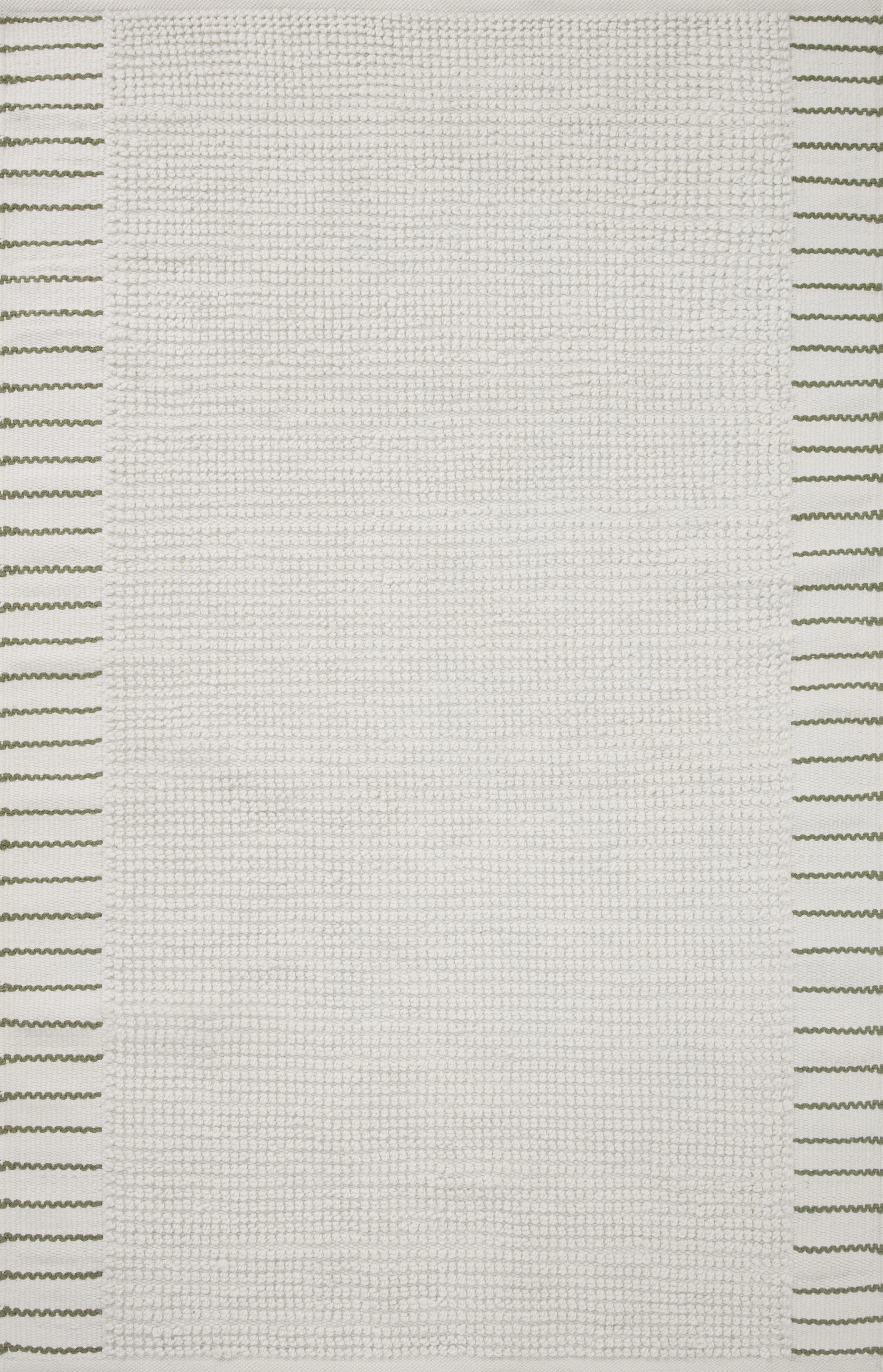 Magnolia Home by Joanna Gaines x Loloi Sadie White Rug - Image 1