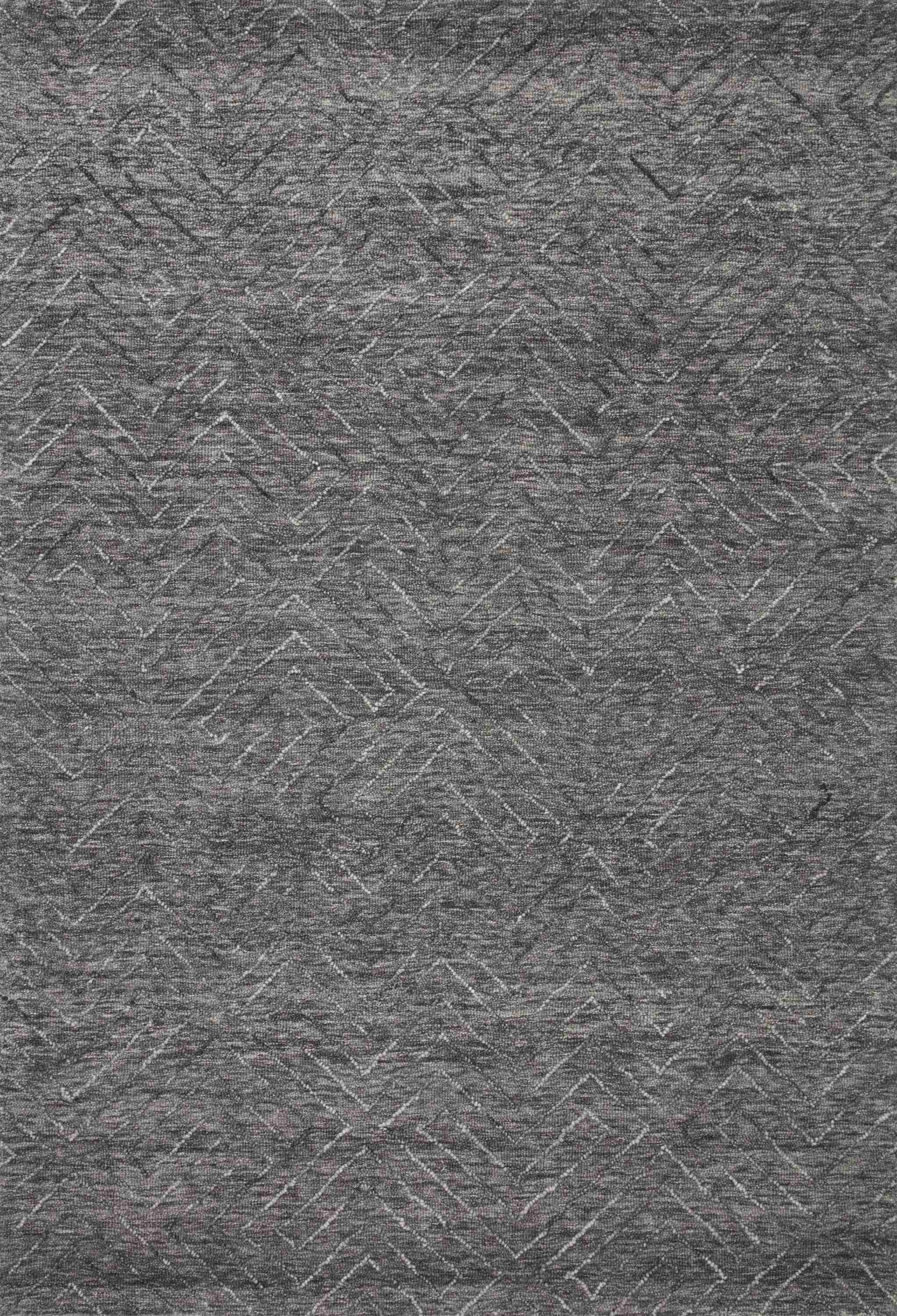 Magnolia Home by Joanna Gaines x Loloi Sarah Charcoal Rug - Image 1