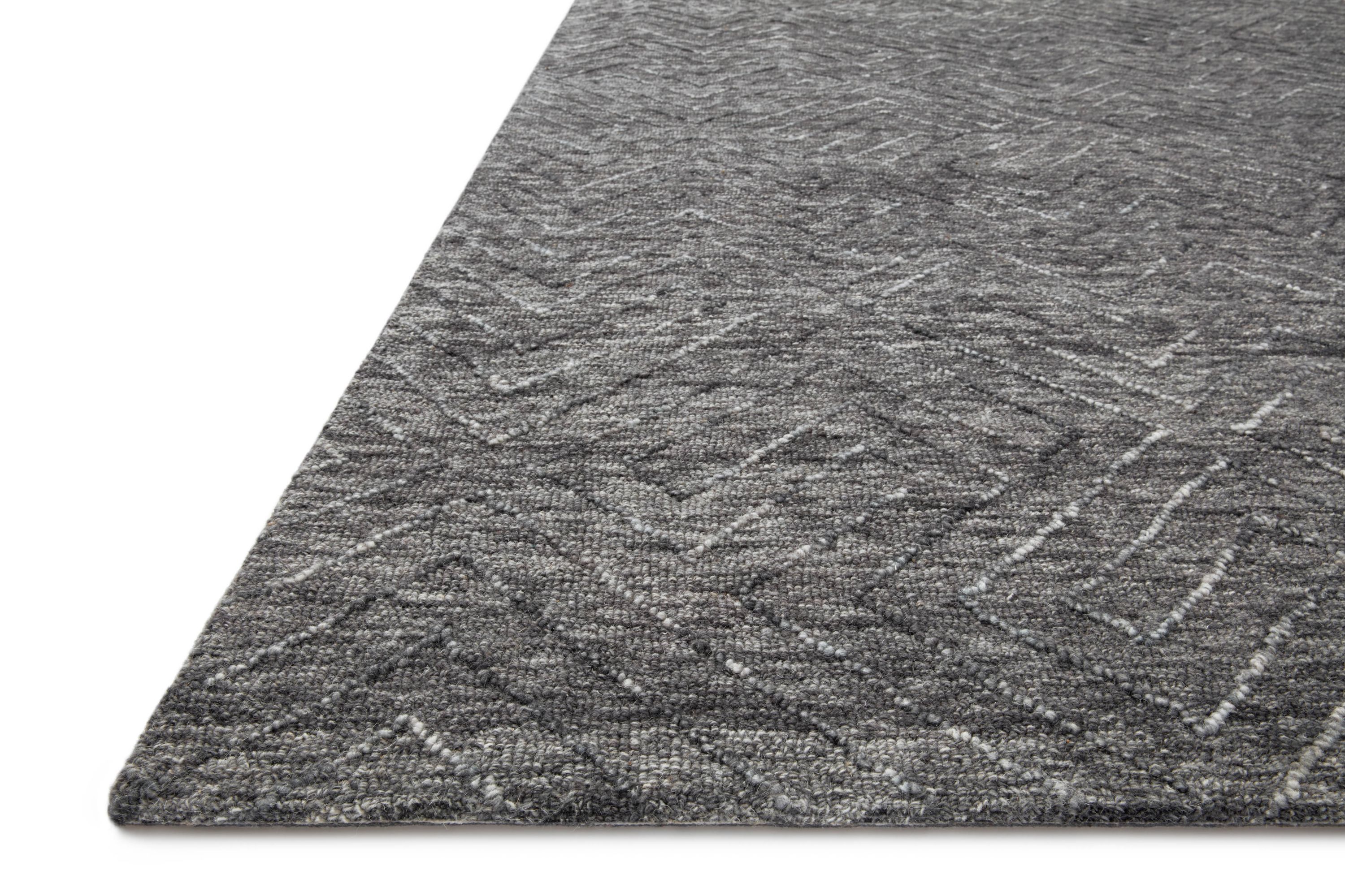 Magnolia Home by Joanna Gaines x Loloi Sarah Charcoal Rug - Image 2
