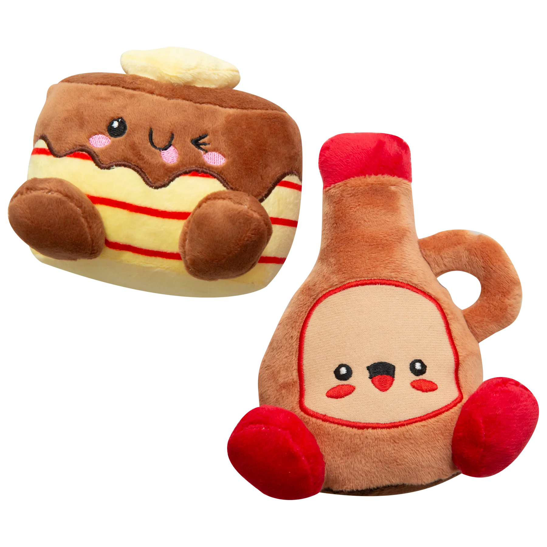 Snugarooz Dog Toy Cakes and Syrup 2 Pack - Image 1